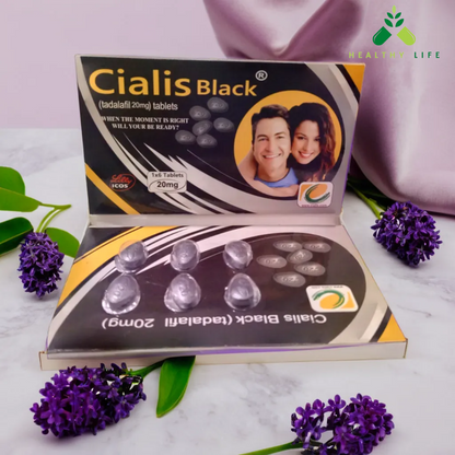 Ci@lis Black 20mg - Imported & Original - Per Pack 6 Tabs